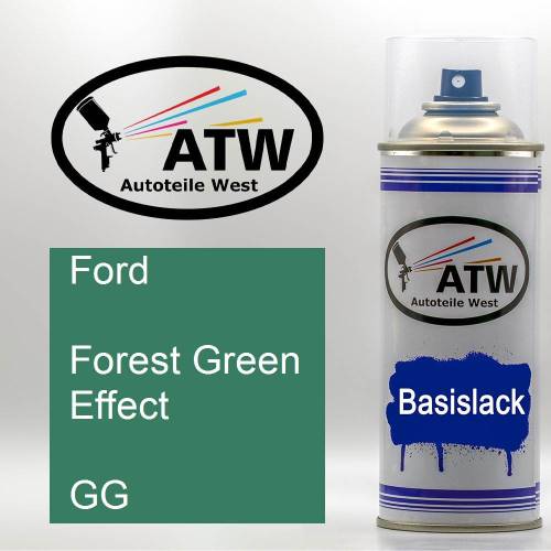 Ford, Forest Green Effect, GG: 400ml Sprühdose, von ATW Autoteile West.